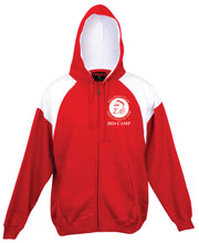 Load image into Gallery viewer, 2024 Zone 16 Camp Hoodie Full Zip (Adult and Kids) - Red
