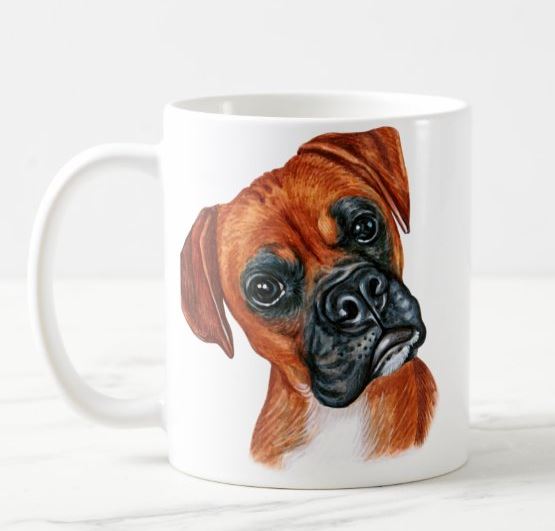 Dog Breed Mug Maykazz Embroidery Printing