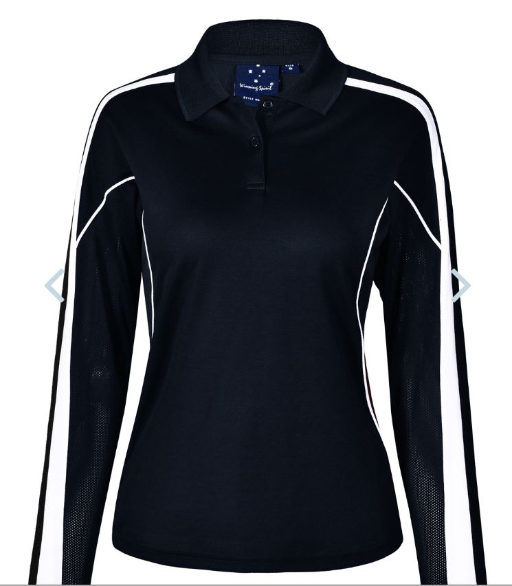 Wamboin Pony Club Winning Spirit PS69 LEGEND PLUS Mens long Sleeve Polo